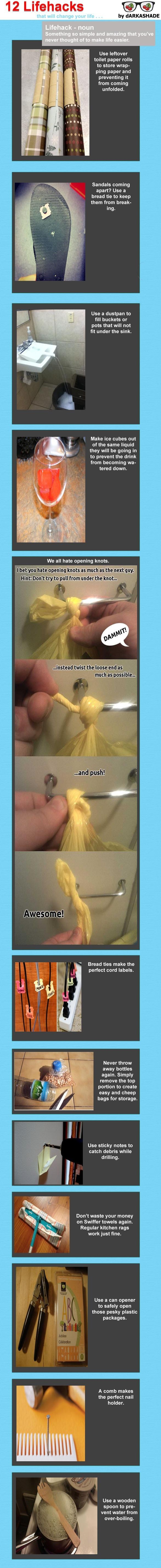 12 Lifehacks