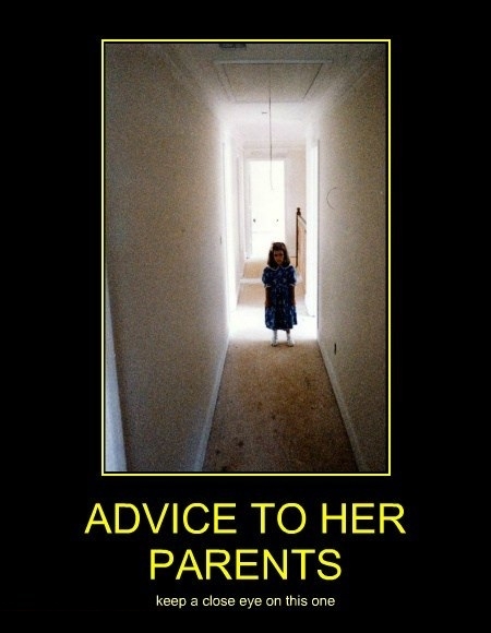 Advice to her parents