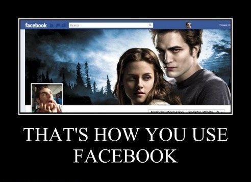 That's how you use Facebook