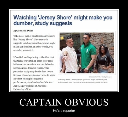 Captain Obvious