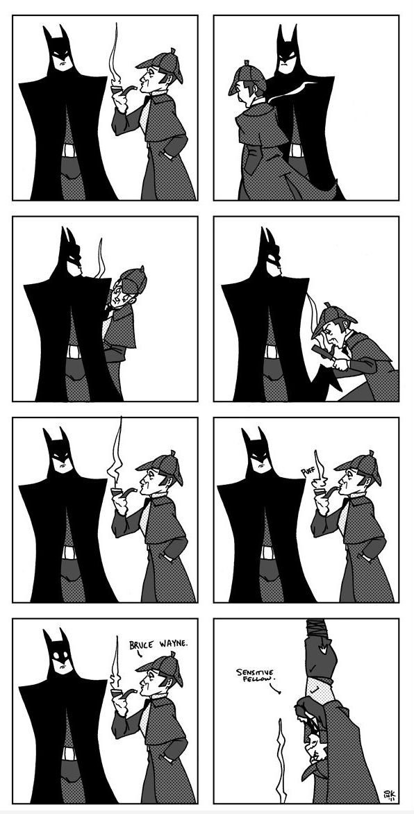 Batman vs Sherlock Holmes