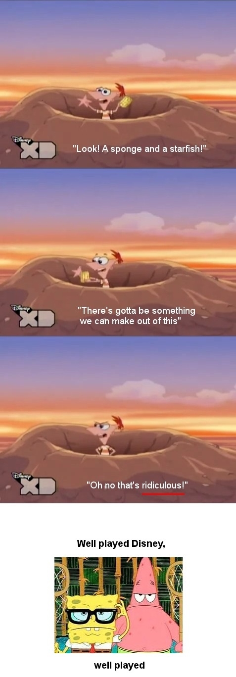 I see what they did there