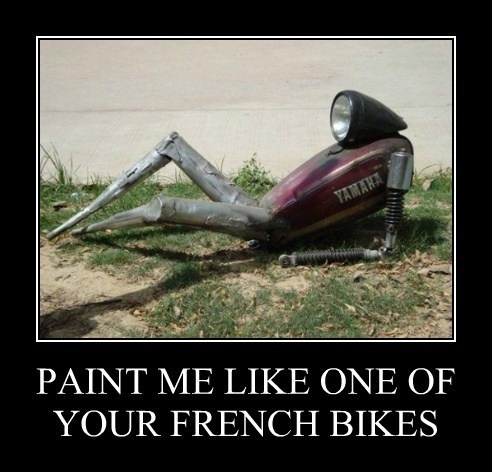 Ride me like I�m a Harley!