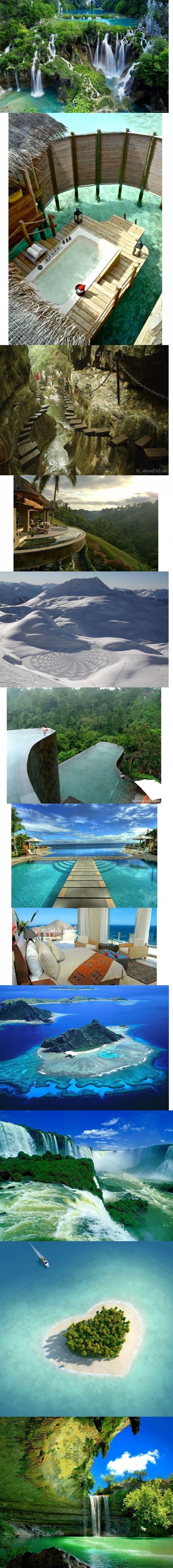 Amazing semi-natural places