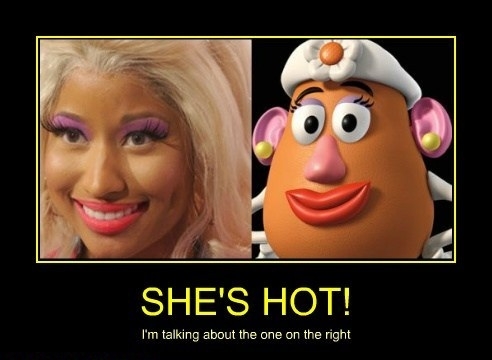 She's hot!