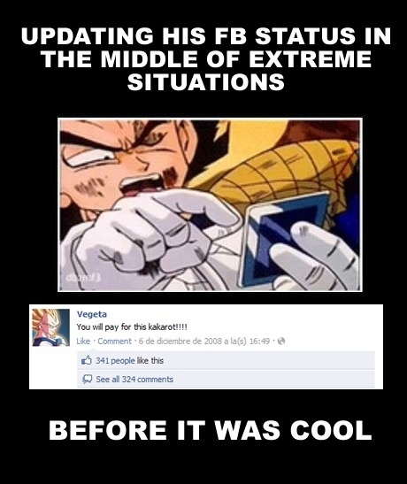 Hipster Vegeta