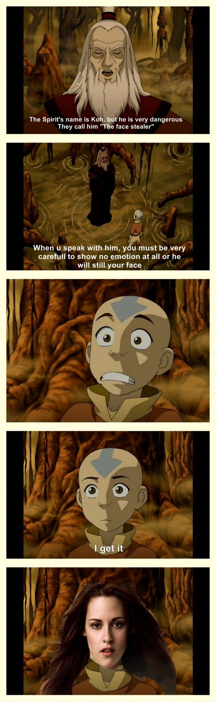 Poker face is very useful