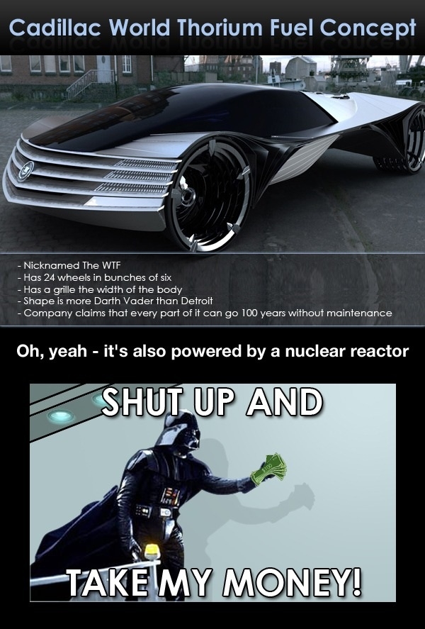 Darth Vader found his car