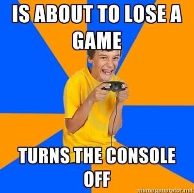 Hate playing games with kids