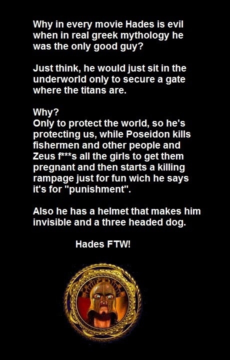 Good guy Hades