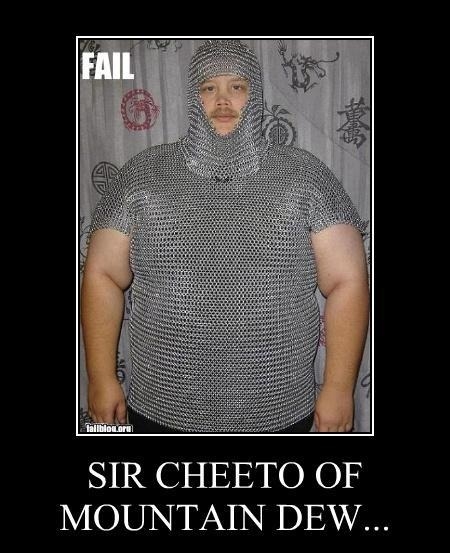 MY that�s a portly knight!