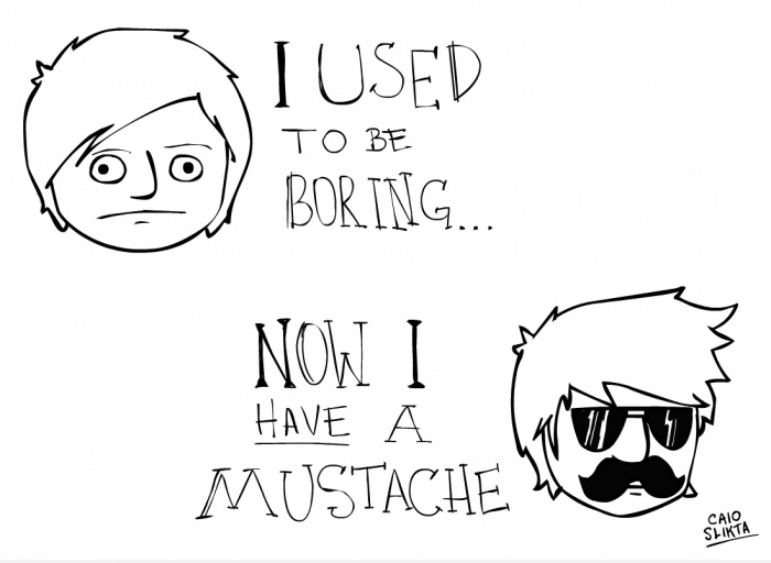 Moustache changes everything