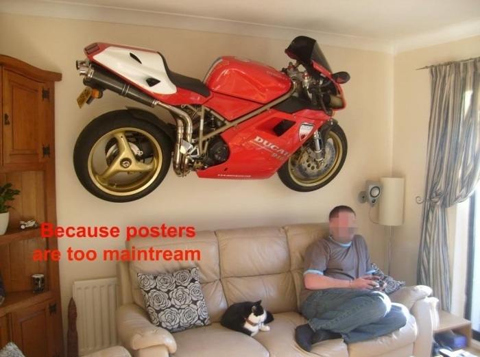 Posters are too mainstream