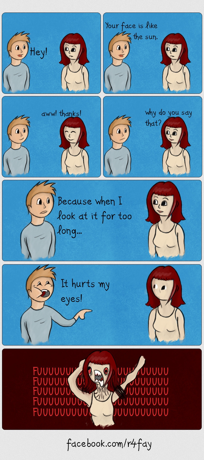 Your face is like the sun