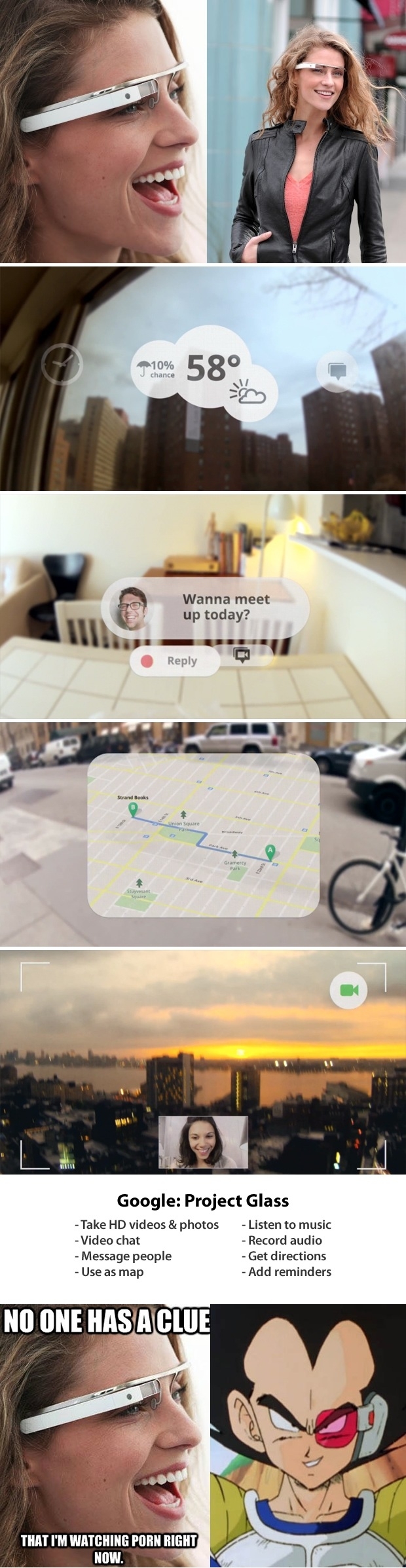 Google glasses