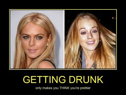 Getting drunk