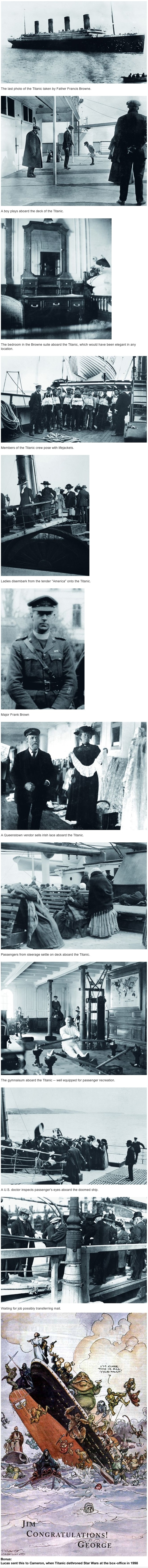Pictures of the Titanic