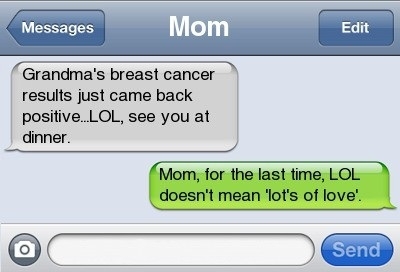 How many times Mom!