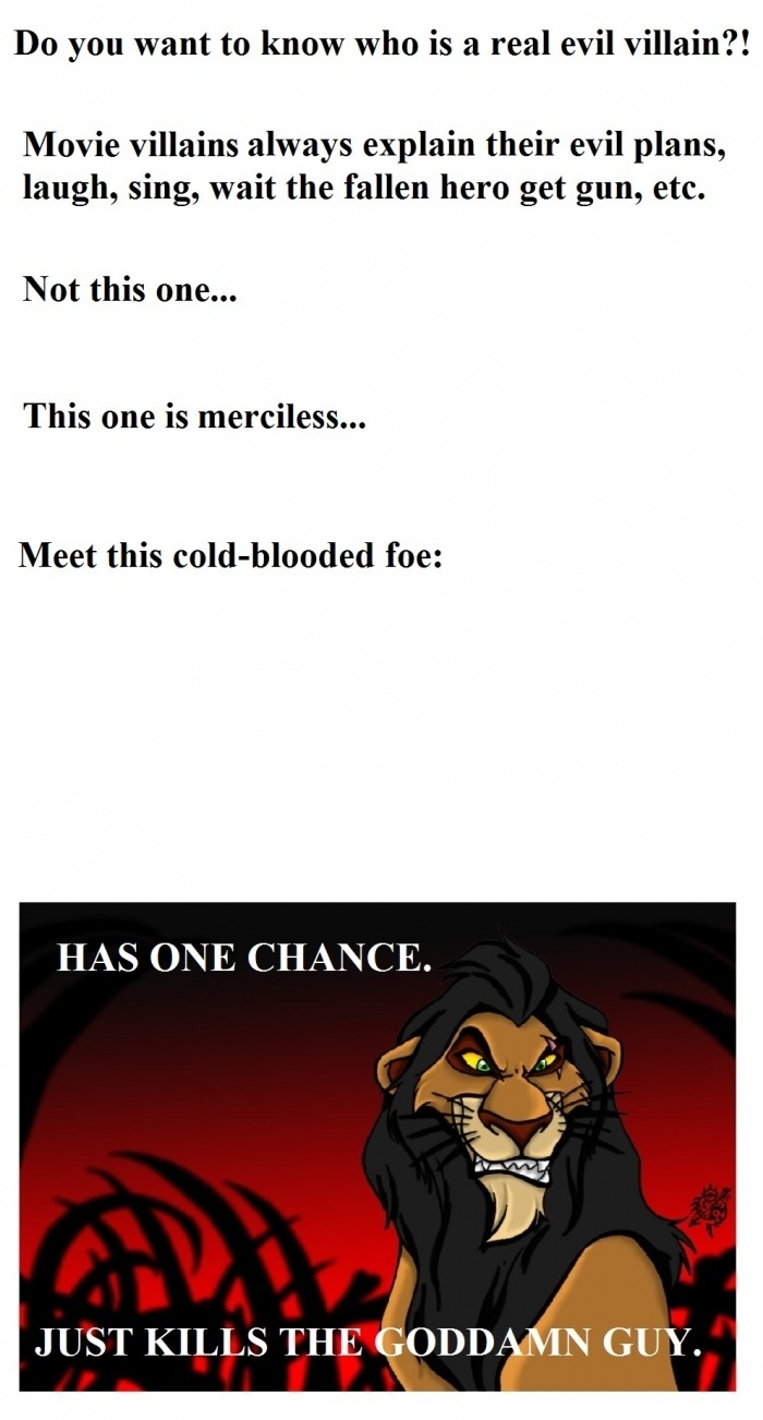 Scariest villain of childhood