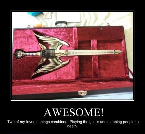 Epic guitar!