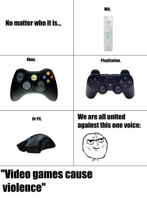 We're all united against this!