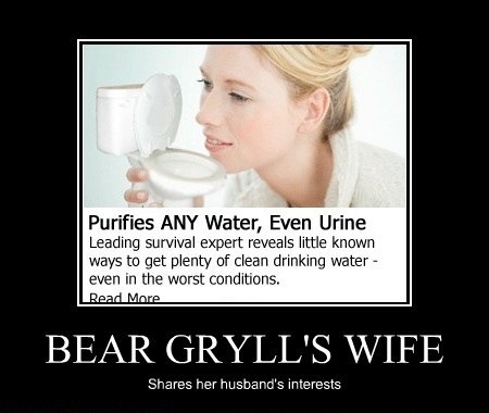 Bear Gryll�s wife 