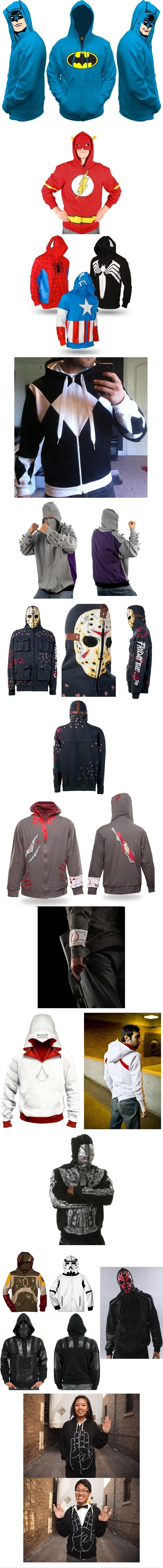 I want these hoodies!