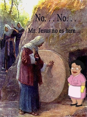 Mr. Jesus no es here