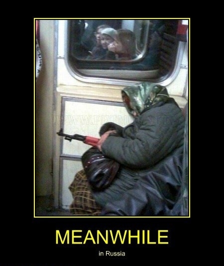 Meanwhile in Russia