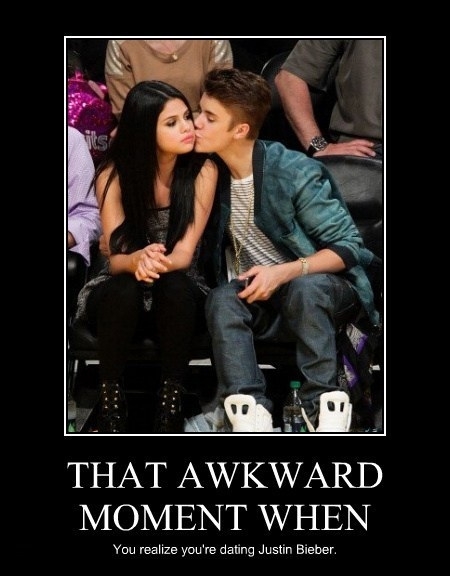 That awkward moment