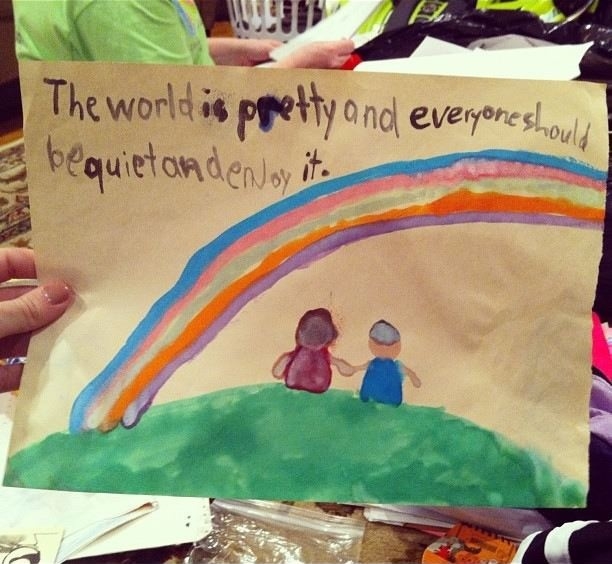 Philosophy of 1st Grader
