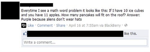 How math works in my head