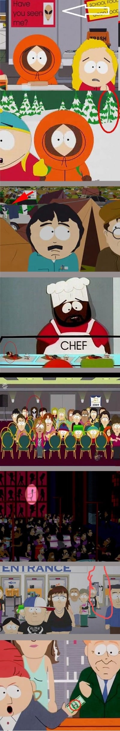 Aliens in South Park
