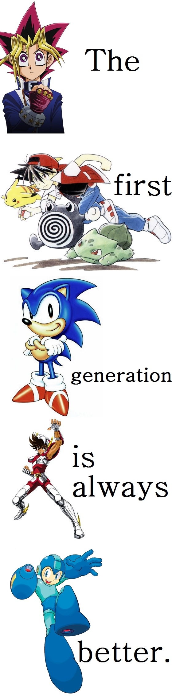 The first generation
