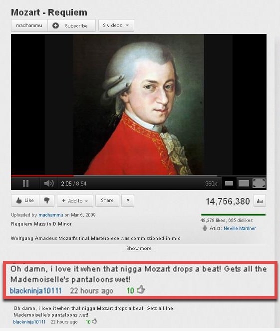 Mozart blazin' hot beats