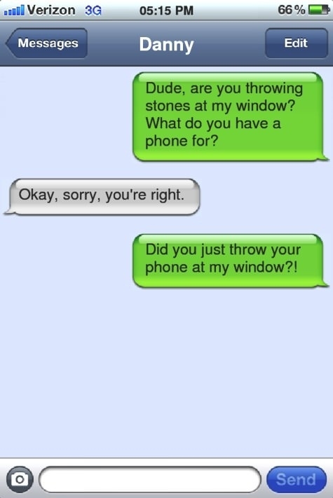 That's how you use a phone