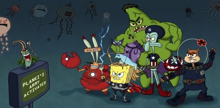 Avengers-Spongebob Edition