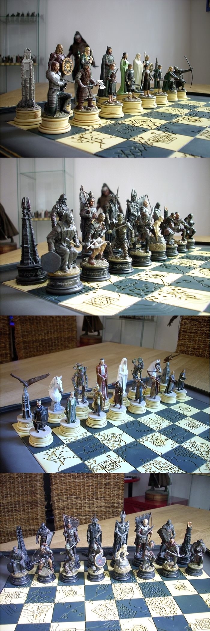 Lord of the Rings chess set