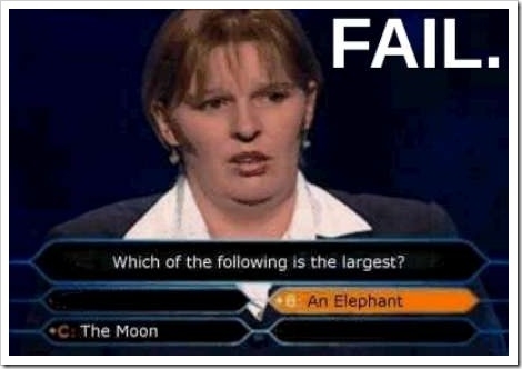 Who wants to be a millionaire?