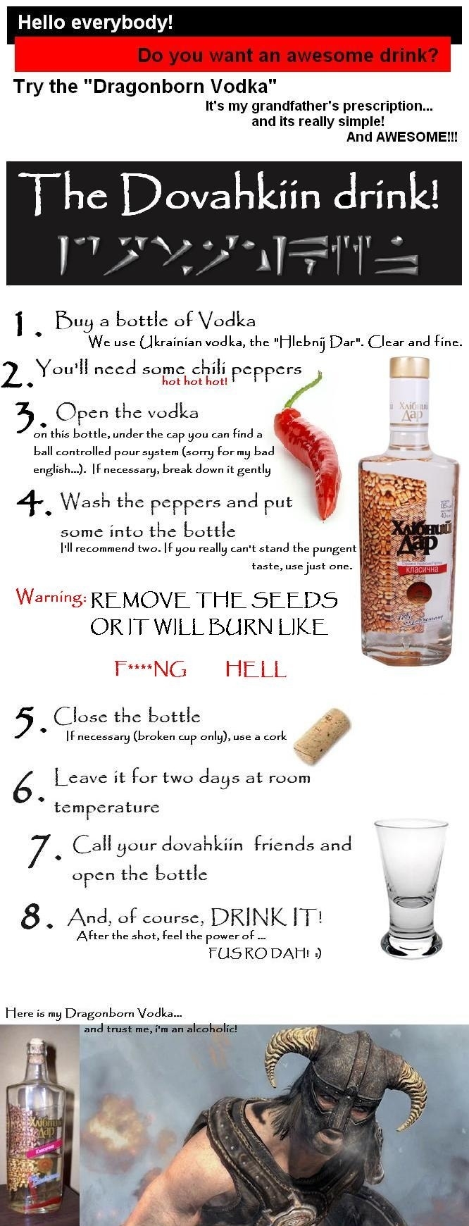 The Dragonborn Vodka