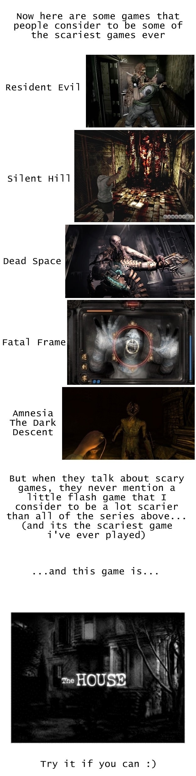 Scariest games ever