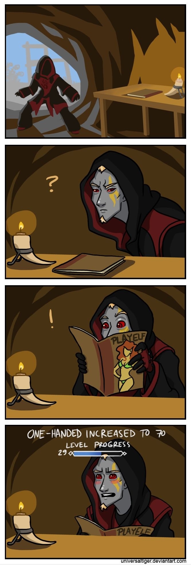 One-handed increased..