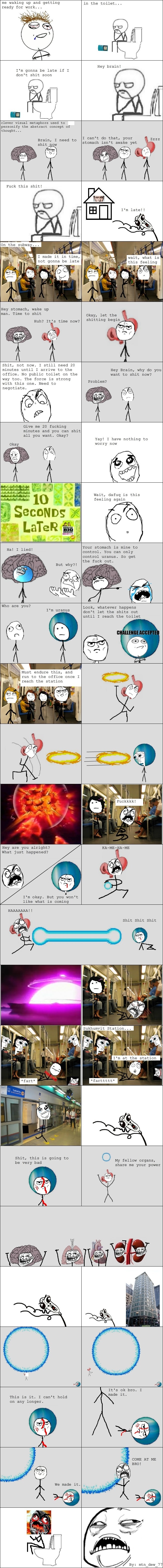 Scumbag brain..