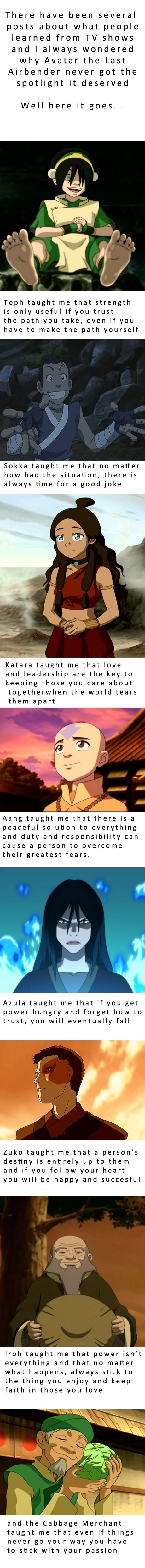 Avatar lessons