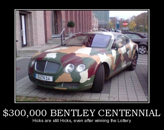 Bentley? I don't see one!