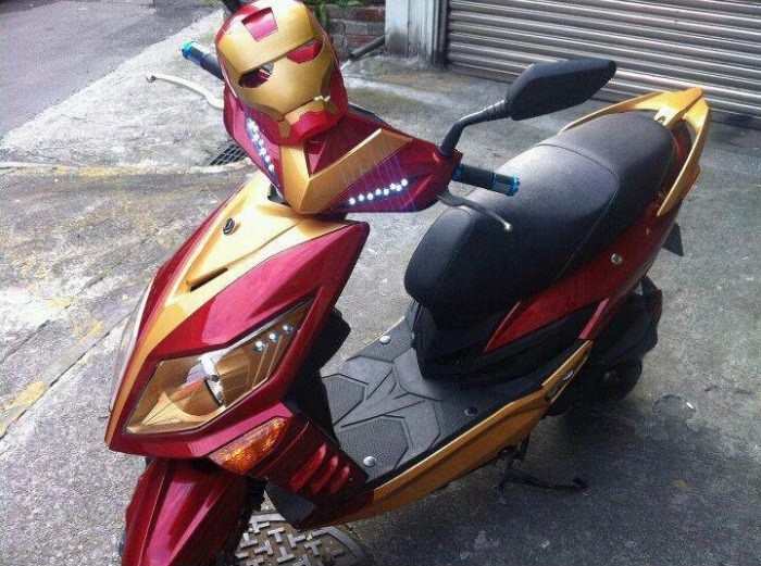 Iron Man scooter
