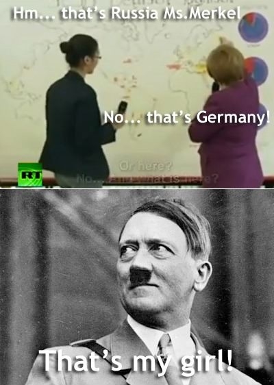 Angela Merkel & geography