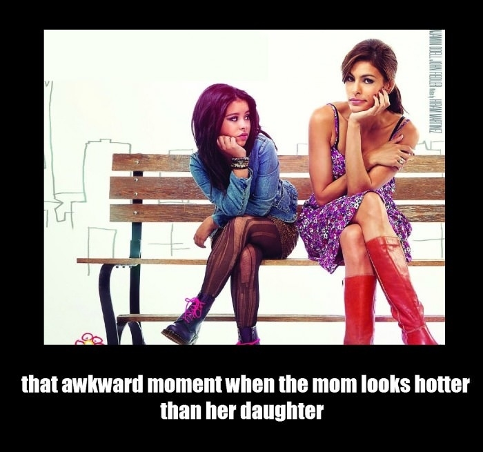 That awkward moment