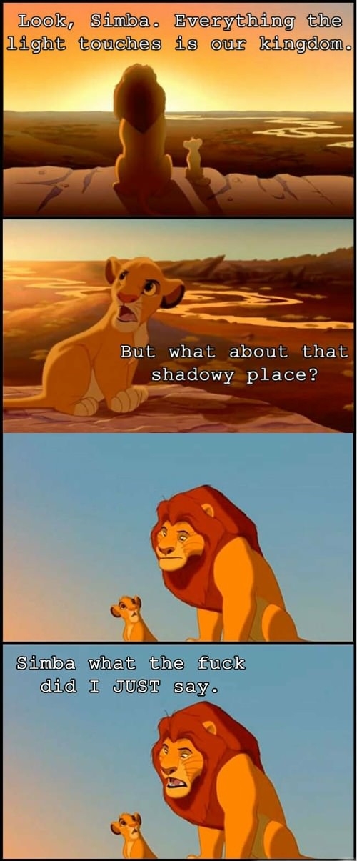 Come on, Simba