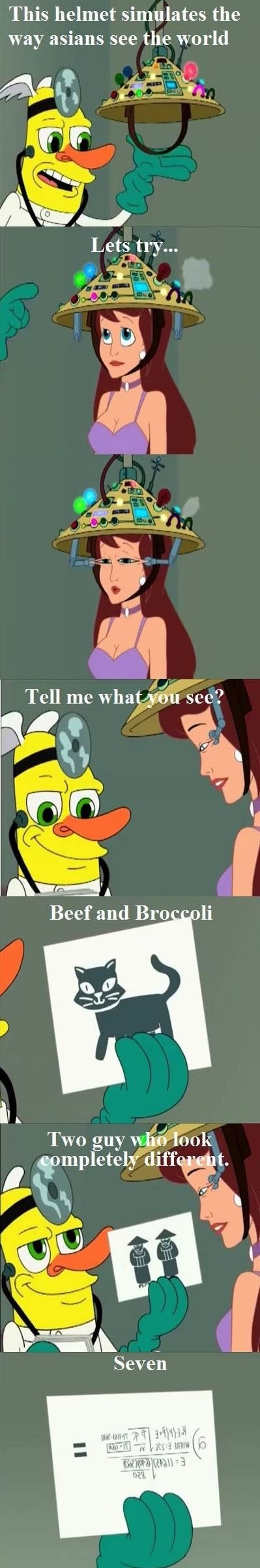 Damn! They found our secret!